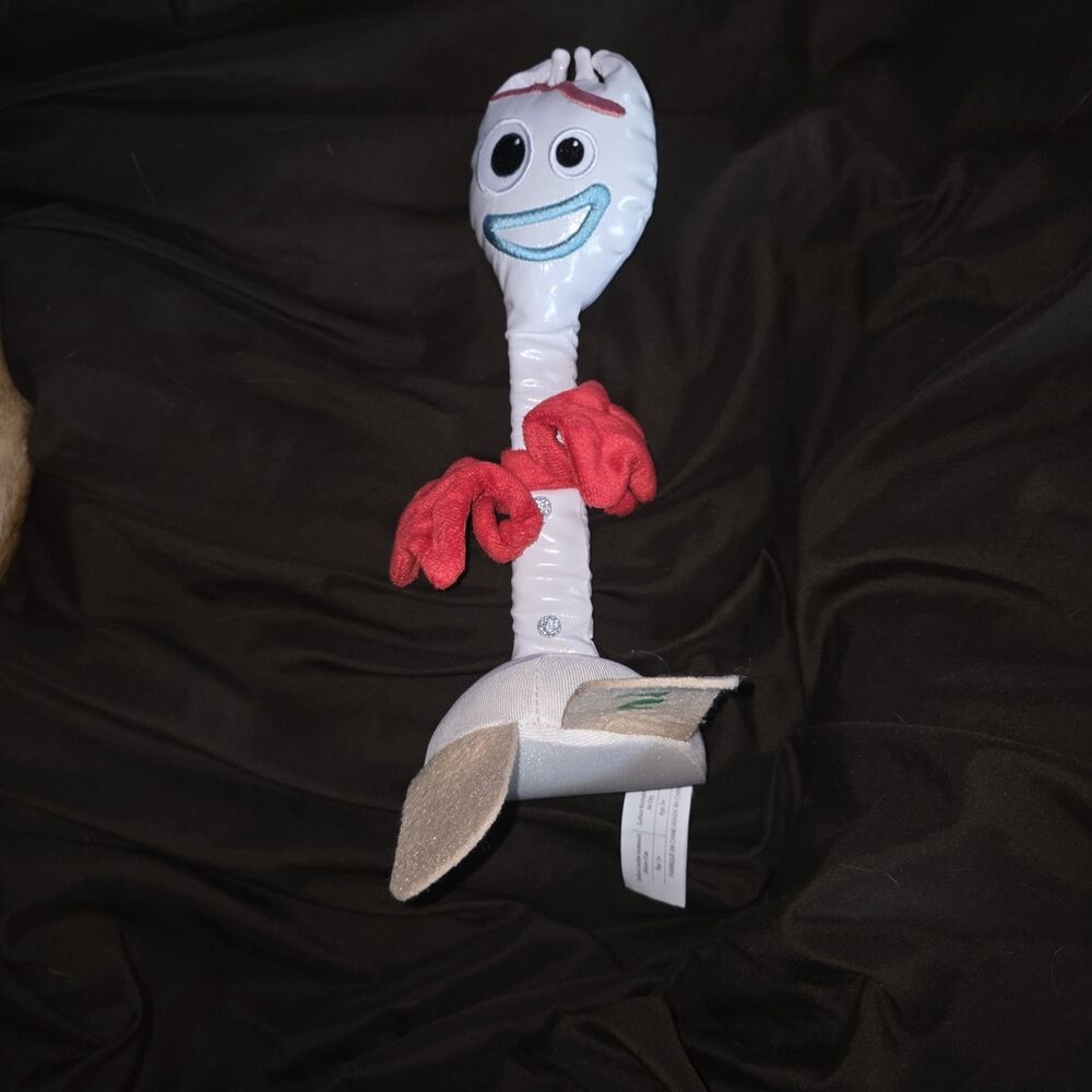 Disney Pixar Toy Story 4 Forky 12” Soft Plush Bonnie Fork Toy Stuffed Animal